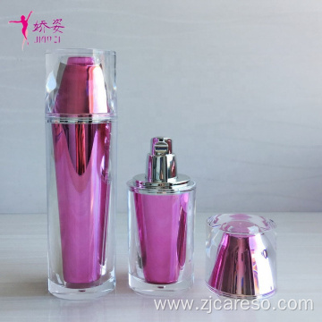 New Design Elegant Acrylic Cosmetic Packaging Plastic Jar